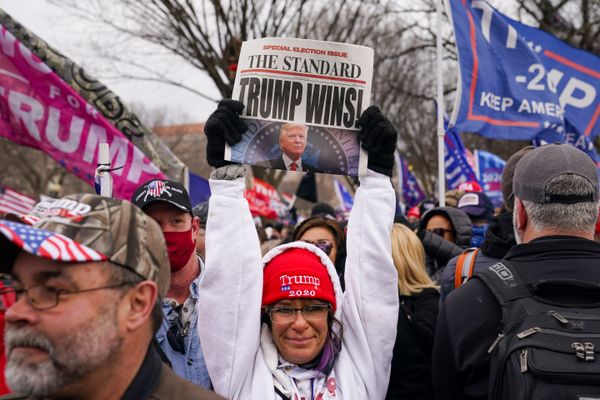 AP Photos: Scenes Of Violence at U.S. Capitol Shock World