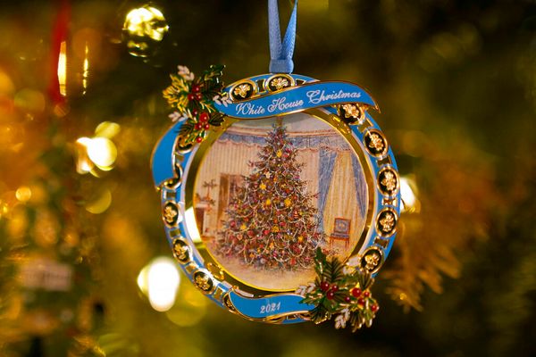 White House Group's Annual Christmas Ornament Honors LBJ