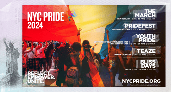 NYC Pride Unveils Event Roster for the 2024 Pride Season and More!
