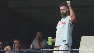 Jason Kelce Thrills Fans with American Flag Speedo and Twitter Takes Notice