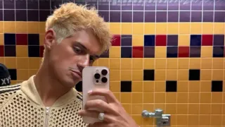Omar Apollo (Now Bleach-Blonde) Teases Upcoming Music